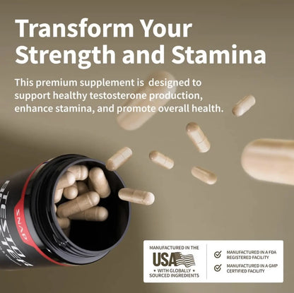 Testo Booster — Natural Testosterone & Vitality Support