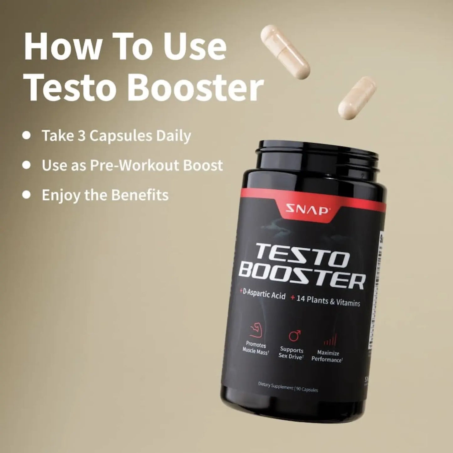 Testo Booster — Natural Testosterone & Vitality Support