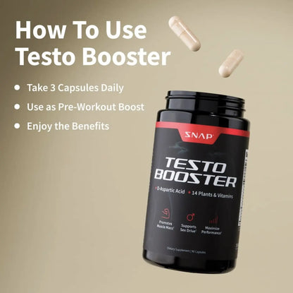 Testo Booster — Natural Testosterone & Vitality Support